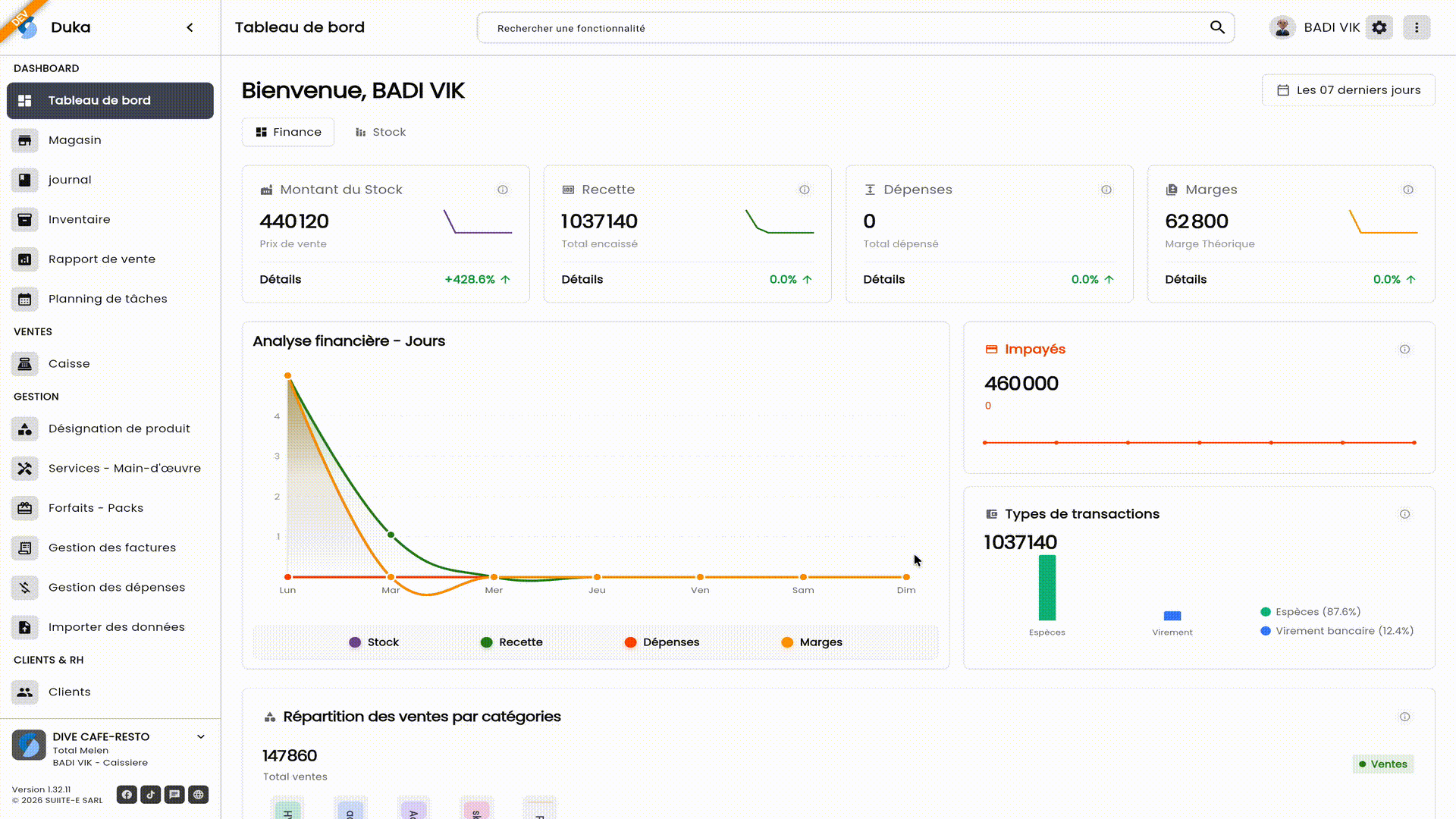 Duka360 sur tous les appareils - desktop, laptop, tablette et smartphone